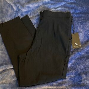 Jules & Leopold Elegant Black pull on slim ankle Pants